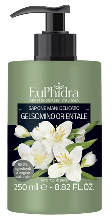 EUPHIDRA SAPONE LIQUIDO MANI GELSOMINO IN FLACONE CON ETICHETTA DISPENSER - Farmacia Mortise
