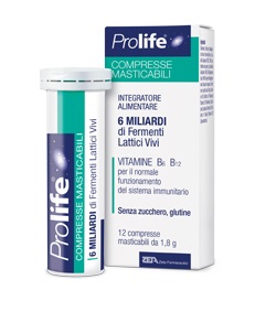 PROLIFE COMPRESSE MASTICABILI INTEGRATORE ALIMENTARE IN TUBETTO CON ASTUCCIO - Farmacia Mortise