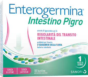ENTEROGERMINA INTESTINO PIGRO 10 BUSTINE - Farmacia Mortise