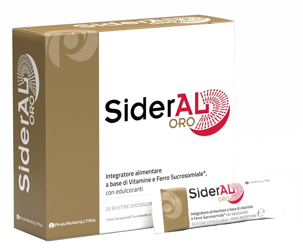 SIDERAL ORO 14 MG 20 BUSTINE - Farmacia Mortise