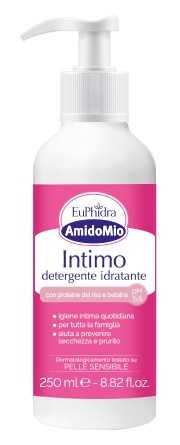 EUPHIDRA AMIDOMIO INTIMO DETERGENTE IDRATANTE 250 ML - Farmacia Mortise