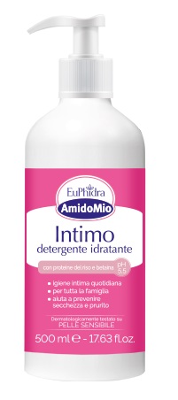 EUPHIDRA AMIDOMIO INTIMO DETERGENTE IDRATANTE 500 ML - Farmacia Mortise