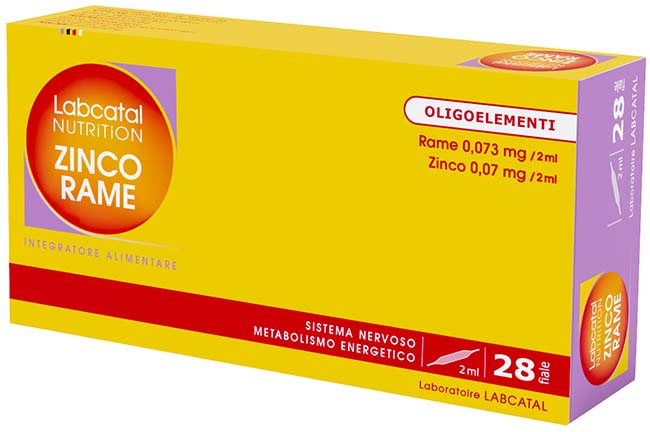 LABCATAL NUTRITION ZINCO RAME 28 FIALE 2 ML - Farmacia Mortise