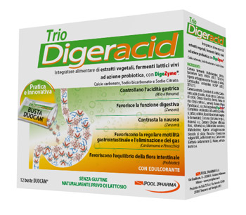 TRIO DIGERACID 12 BUSTINE - Farmacia Mortise