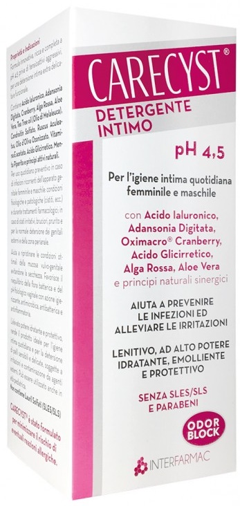 CARECYST INTIMO DETERGENTE 250 ML - Farmacia Mortise