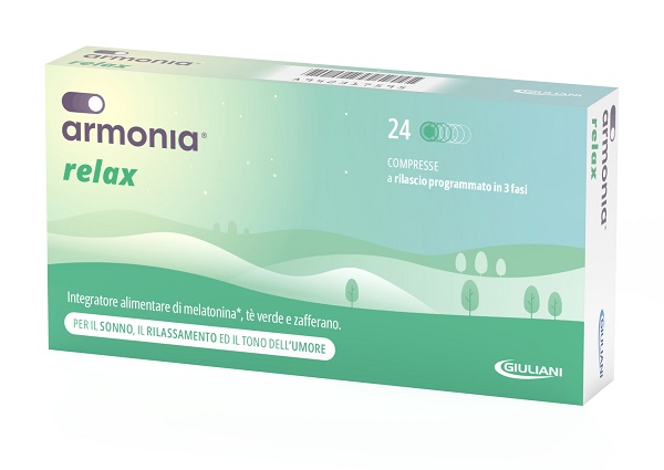 ARMONIA RELAX 1 MG A BASE DI MELATONINA 24 COMPRESSE - Farmacia Mortise