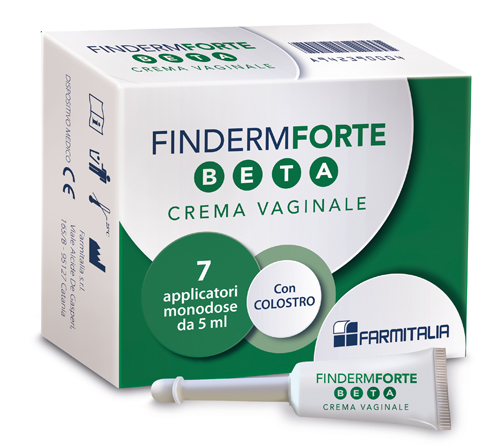 FINDERM FORTE BETA CREMA VAGINALE 7 APPLICATORI MONOUSO 5 G - Farmacia Mortise