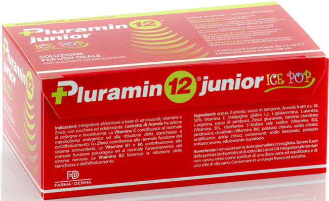 PLURAMIN12 JUNIOR 14 STICK PACK 12 ML - Farmacia Mortise