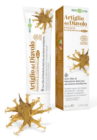 BIOSLINE ARTIGLIO DEL DIAVOLO POMATA EUDERMICA BIO CERT ECOCERT 50 ML - Farmacia Mortise