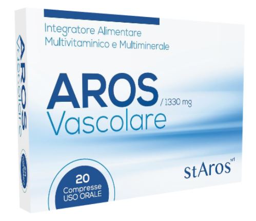 AROS VASCOLARE 20 COMPRESSE - Farmacia Mortise