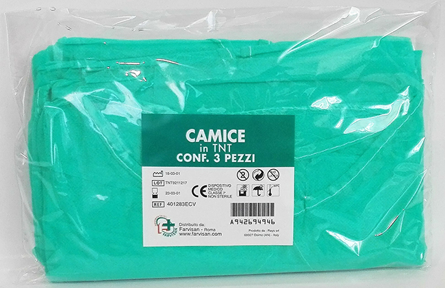 CAMICE TNT 3 PEZZI - Farmacia Mortise