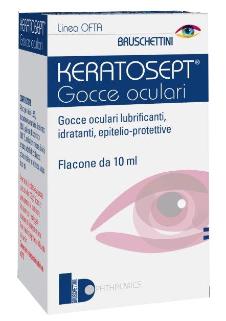 GOCCE OCULARI KERATOSEPT 10 ML - Farmacia Mortise