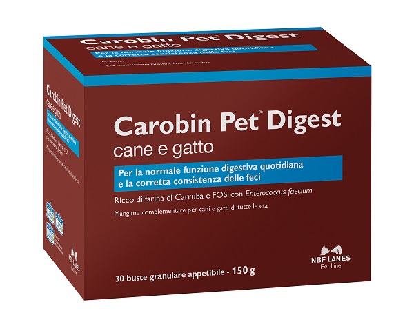 CAROBIN PET DIGEST GRANULARE 30 BUSTE DA 5 G - Farmacia Mortise