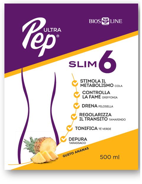 ULTRA PEP SLIM 6 ANANAS 500 ML - Farmacia Mortise
