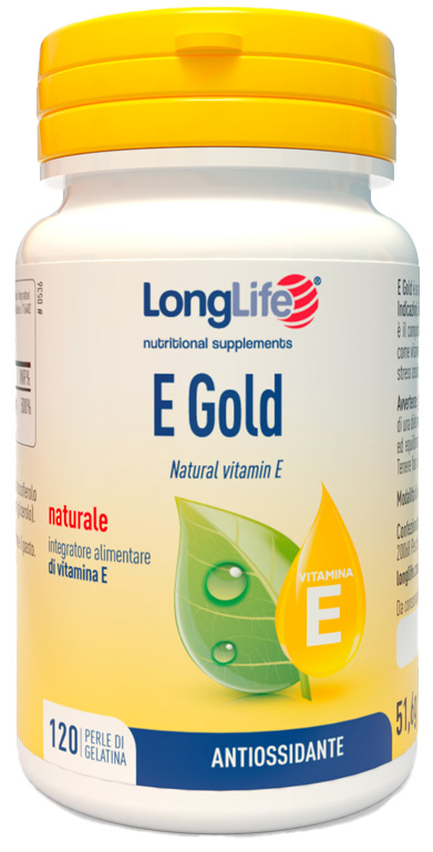 LONGLIFE E GOLD 90UI 120 PERLE - Farmacia Mortise