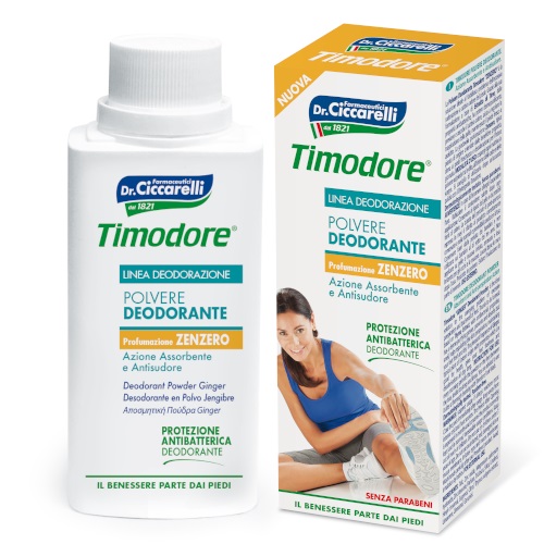 TIMODORE POLVERE DEO ZENZERO 45 ORE - Farmacia Mortise