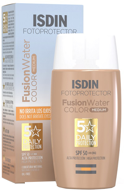 FOTOPROTECTOR FUSION WATER COLOR MEDIUM 50 ML - Farmacia Mortise