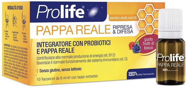 PROLIFE PAPPA REALE 10 FLACONI DA 8 ML - Farmacia Mortise