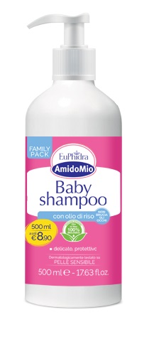 EUPHIDRA AMIDOMIO BABY SHAMPOO 500 ML - Farmacia Mortise