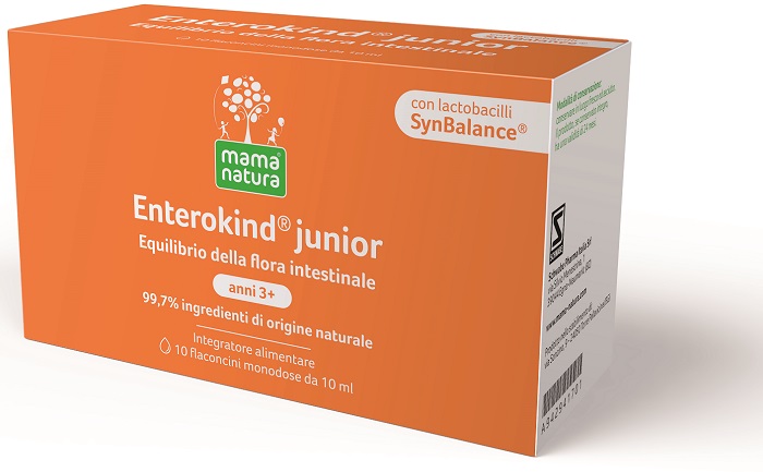 MAMA NATURA ENTEROKIND JUNIOR 10 FLACONCINI 10 ML - Farmacia Mortise