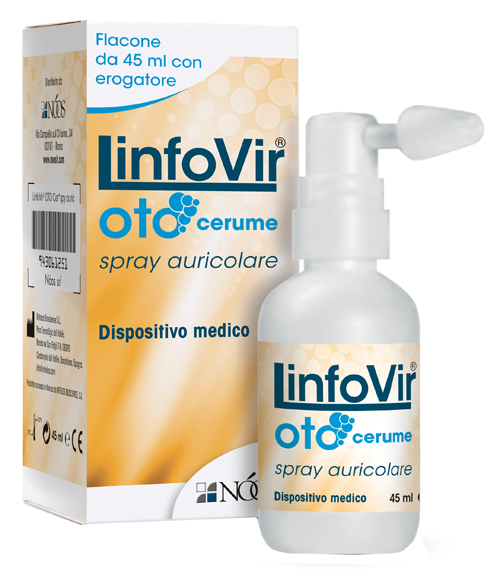 LINFOVIR OTO CERUME SPRAY AURICOLARE 45 ML - Farmacia Mortise