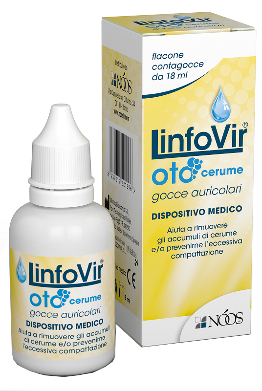 LINFOVIR OTO CERUME GOCCE AURICOLARI 18 ML - Farmacia Mortise