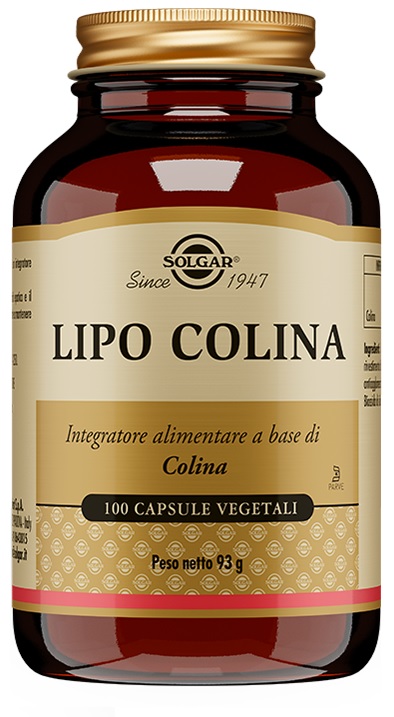 LIPO COLINA 100 CAPSULE VEGETALI - Farmacia Mortise