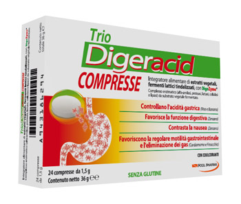 TRIO DIGERACID 24 COMPRESSE - Farmacia Mortise