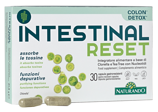 INTESTINAL RESET 30 CAPSULE - Farmacia Mortise