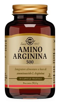 AMINO ARGININA 500 50 CAPSULE VEGETALI - Farmacia Mortise