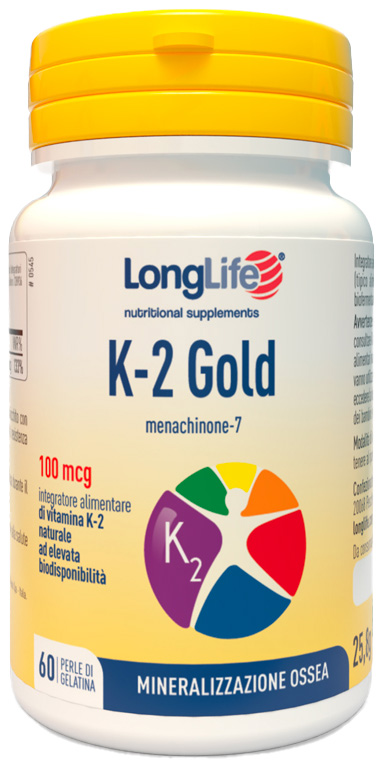 LONGLIFE K-2 GOLD 60 PERLE - Farmacia Mortise