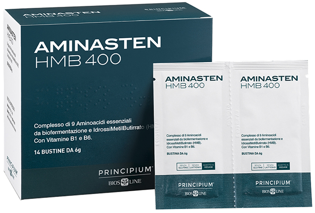 PRINCIPIUM AMINASTEN HMB400 14 BUSTINE 6 G - Farmacia Mortise
