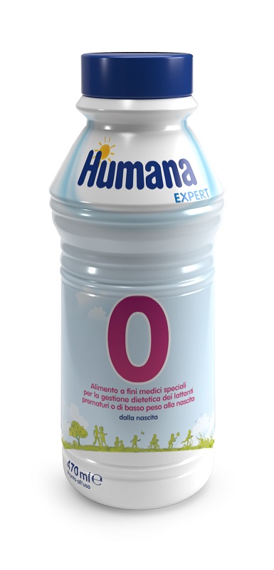 HUMANA 0 EXPERT 470 ML BOTTIGLIA - Farmacia Mortise