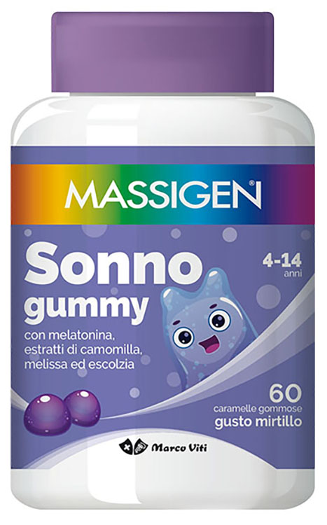 MASSIGEN SONNO GUMMY 60 CARAMELLE - Farmacia Mortise