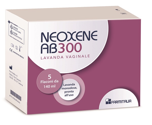 NEOXENE AB 300 LAVANDA VAGINALE 5 FLACONI DA 140 ML - Farmacia Mortise