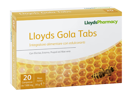 LLOYDS GOLA TABS 20 COMPRESSE - Farmacia Mortise
