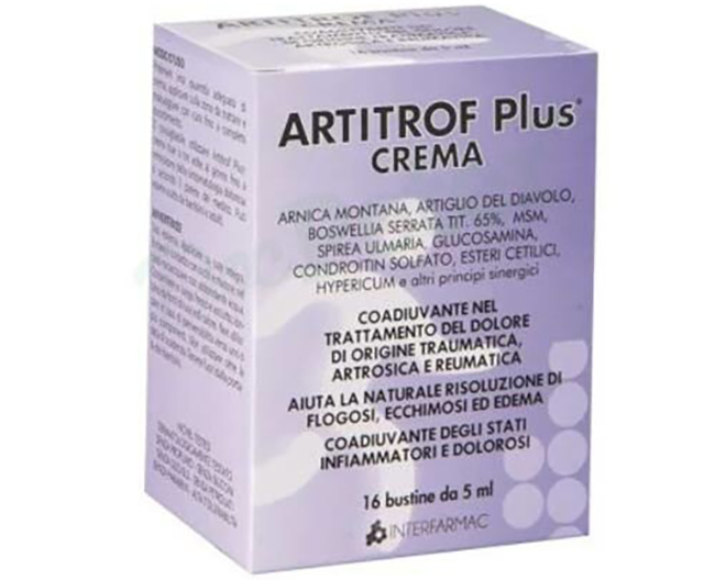 ARTITROF PLUS CREMA 16 BUSTINE DA 5 ML - Farmacia Mortise