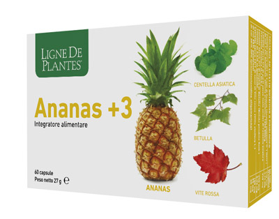 ANANAS +3 60 CAPSULE - Farmacia Mortise