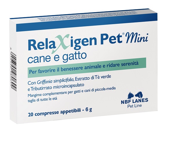 RELAXIGEN PET MINI BLISTER 20 COMPRESSE - Farmacia Mortise