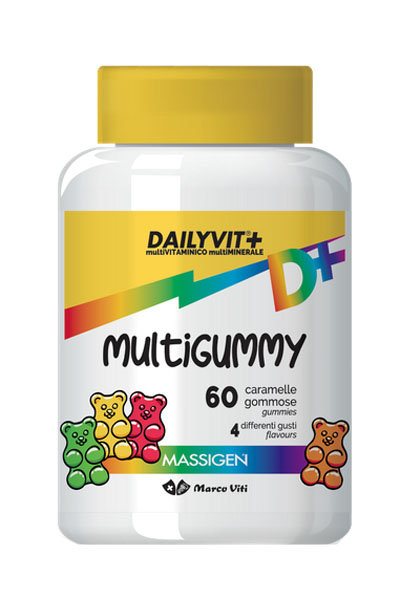 MASSIGEN MULTIGUMMY 60 CARAMELLE GOMMOSE - Farmacia Mortise