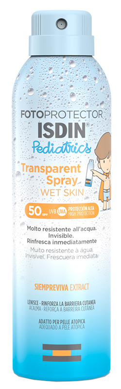 FOTOPROTECTOR PED TRASPARENT SPRAT SPF50 250 ML - Farmacia Mortise