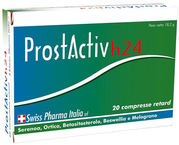 PROSTACTIV H24 20 COMPRESSE RETARD - Farmacia Mortise