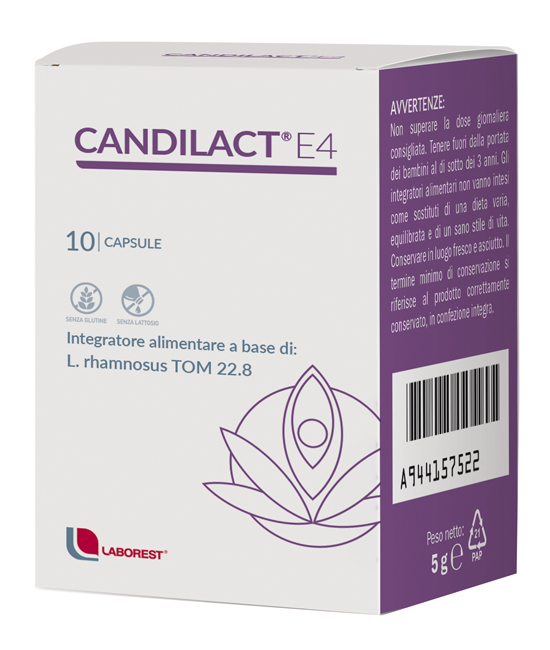 CANDILACT E4 10 CAPSULE - Farmacia Mortise