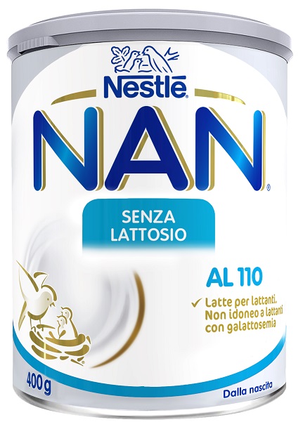 NAN AL 110 SENZA LATTOSIO 400 G - Farmacia Mortise