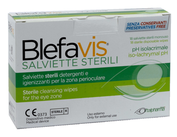 BLEFAVIS SALVIETTE STERILI 18 PEZZI - Farmacia Mortise