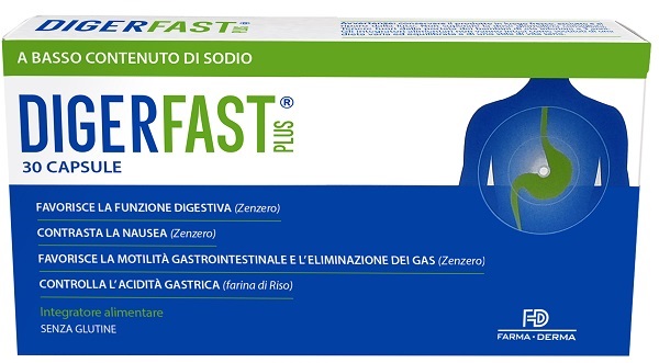 DIGERFAST PLUS 30 CAPSULE - Farmacia Mortise