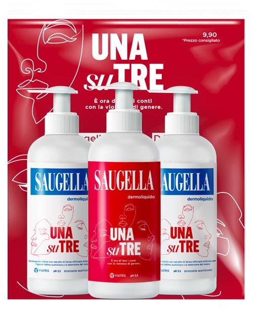 SAUGELLA 1 SU 3 BUNDLE DERMOLIQUIDO 3 X 200 ML - Farmacia Mortise