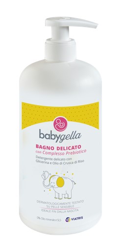 BABYGELLA PREBIOTIC BAGNO DELICATO 250 ML - Farmacia Mortise