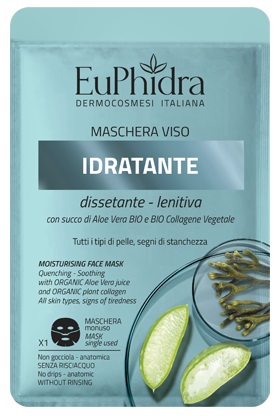 EUPHIDRA MASCHERA VISO IDRATANTE 1 PEZZO - Farmacia Mortise