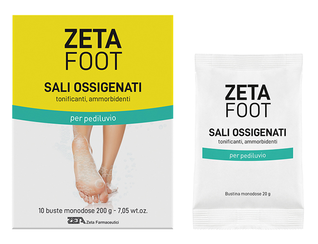 ZETAFOOT SALI OSSIGENATI 10X20 G - Farmacia Mortise